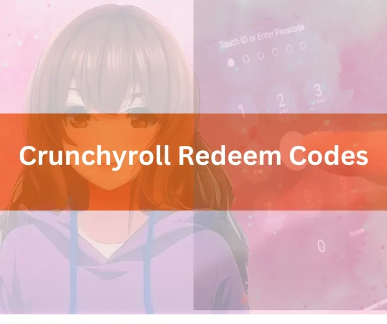 Crunchyroll Redeem Codes