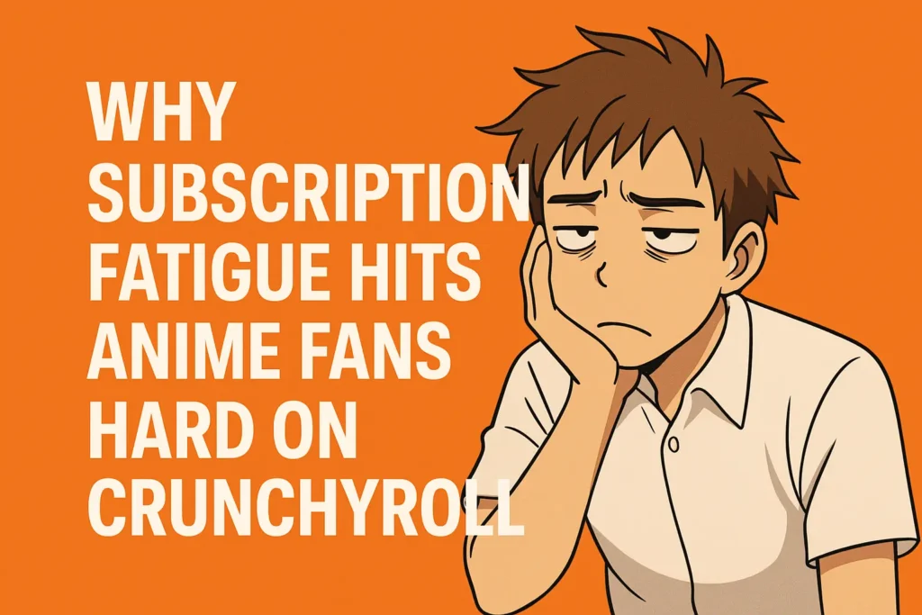 Why Subscription Fatigue Hits Anime Fans Hard