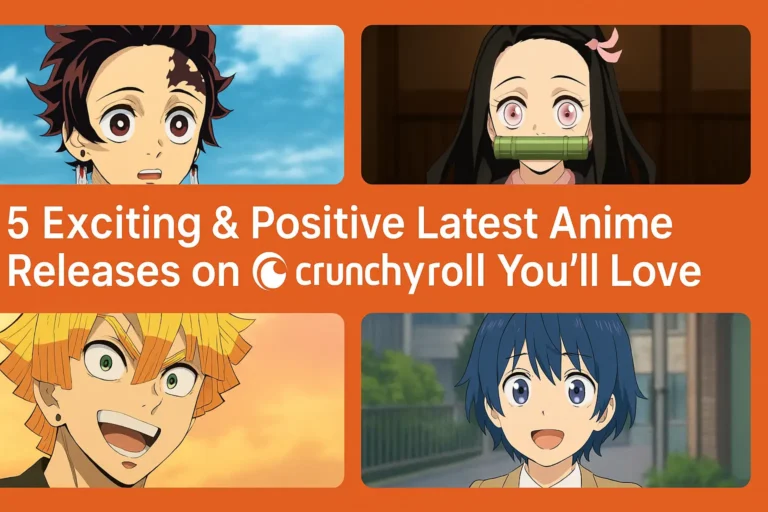 5 Exciting & Positive Latest Anime Releases on Crunchyroll You’ll Love