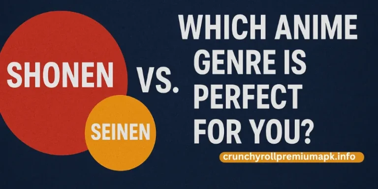 Shonen vs. Seinen: Which Anime Genre is Perfect for You?