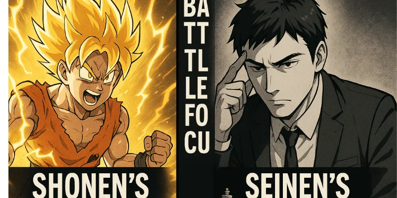 Battle Focus: Shonen’s Power-Ups vs. Seinen’s Strategy