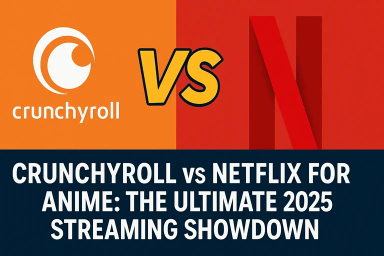 Crunchyroll vs Netflix for Anime: The Ultimate 2025 Streaming Showdown