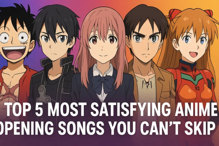 Top 5 Most Satisfying Anime Opening Songs You Can’t Skip