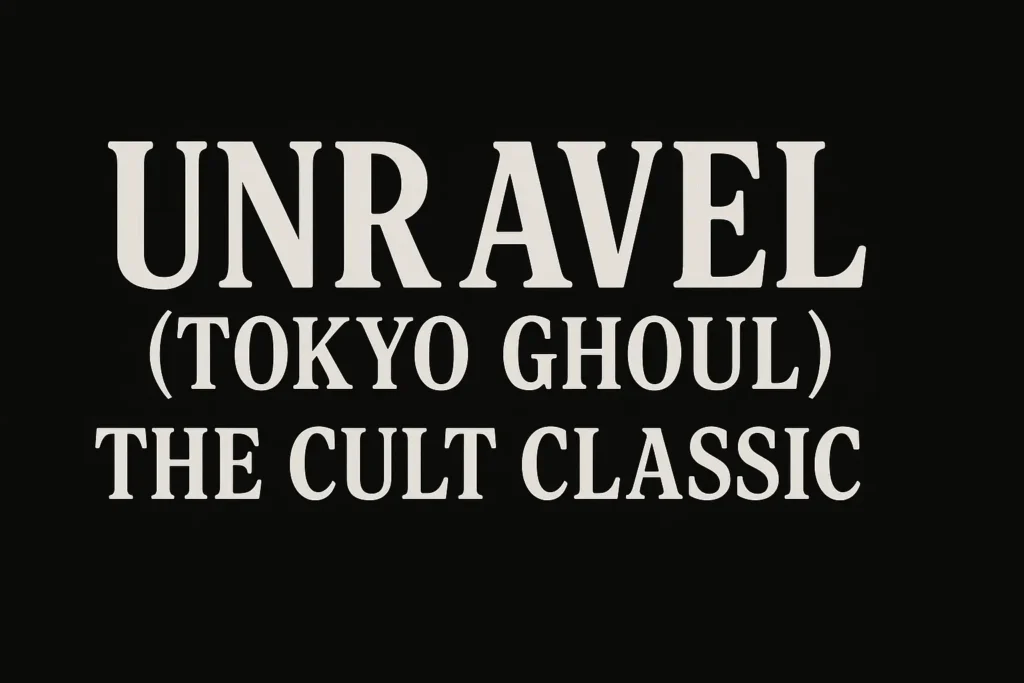 Unravel" (Tokyo Ghoul) – The Cult Classic