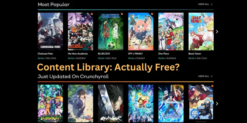Content Library How Much is Actually Free