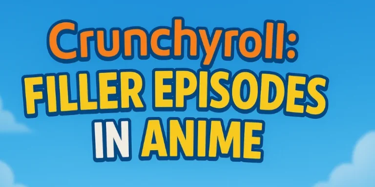 Crunchyroll Filler Episodes in Anime