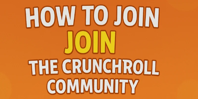 How to Join the Crunchyroll Community