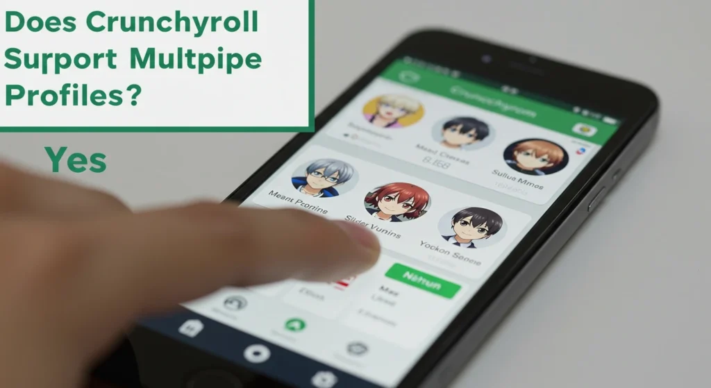 Does Crunchyroll Support Multiple Profiles?